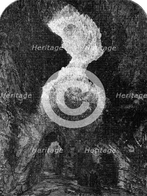 Crystallised Cavern, in the Blue John Mine, 1854. Creator: S Read.