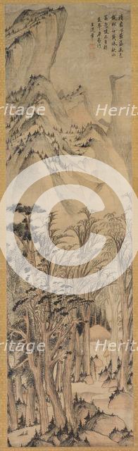 Solitary Colors of the Autumn Woods, first half 1600s. Creator: Wang Jianzhang (Chinese, active 1621-1662).