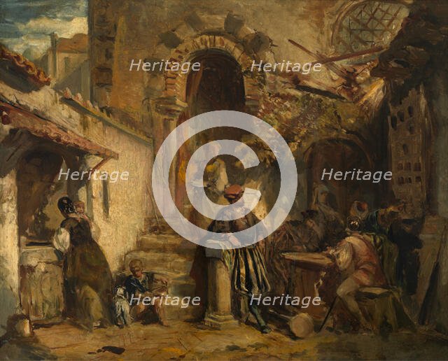 Gipsies, mid-19th century. Creator: Constant Wauters.