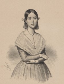 Ballet dancer Carlotta Grisi (1819-1899), 1840.