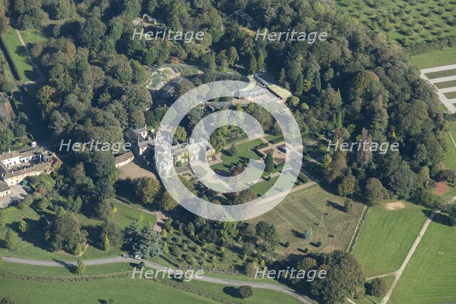 Lotherton Hall country house, Edwardian gardens and bird gardens, Leeds, 2023. Creator: Robyn Andrews.