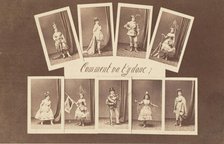 Comment va t'y donc?, 1868. Creator: Studio Géruzet frères.