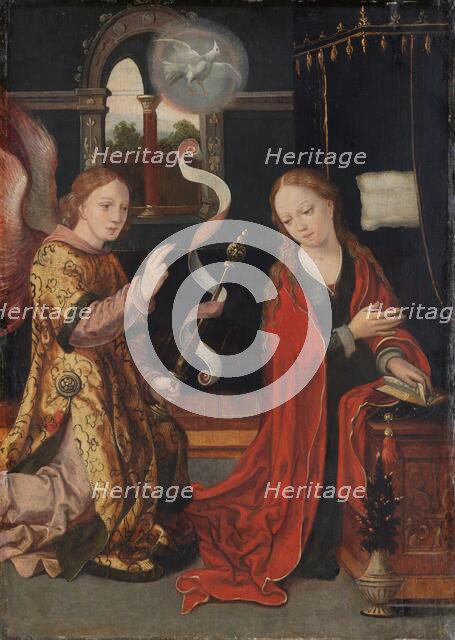 The Annunciation, c.1550. Creator: Anon.