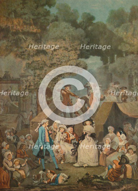 'La Noce Au Chateau', (Wedding in the Chateau), 1789, (1913). Artist: Philibert Louis Debucourt.