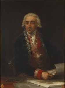 Portrait of Juan de Villanueva. Artist: Goya, Francisco, de (1746-1828)