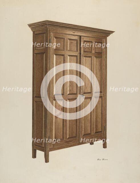 Wardrobe, c. 1942. Creator: Rosa Rivero.