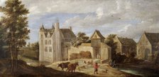 'View of the Artist's House De Dry Token near Perck', c1663-c1690. Artist: David Teniers II.