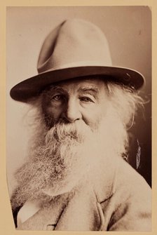 Walt Whitman, c1870s.  Creator: Napoleon Sarony.