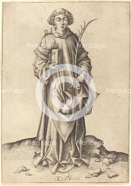 Saint Stephen. Creator: Israhel van Meckenem.