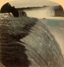 'Niagara Falls from Prospect Point, U.S.A.', 1894. Creator: Unknown.