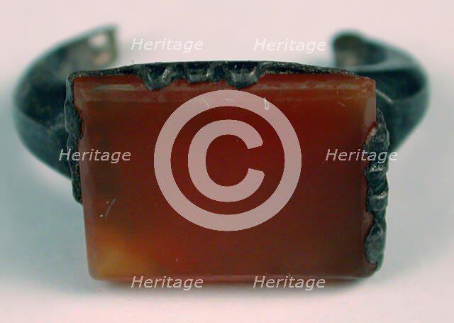 Ring, Iran, 9th-11th century. Creator: Unknown.