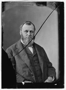 Baird, Prof. Spencer, Head of Smithsonian Institute (1st Commissioner), between 1870 and 1880. Creator: Unknown.