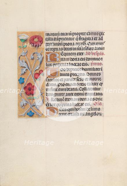 Hours of Queen Isabella the Catholic, Queen of Spain: Fol. 28v, c. 1500. Creator: Master of the First Prayerbook of Maximillian (Flemish, c. 1444-1519); Associates, and.