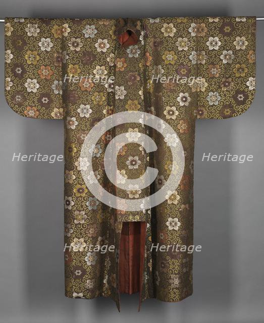 Noh Robe (Karaori), 1800-1850. Creator: Unknown.