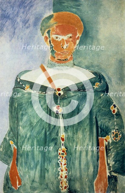 'Moroccan in Green', 1912. Creator: Henri Matisse.