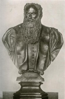 'Portrait Bust of Aretino in Collection of Mr PAB Widener, Philadelphia', 1908. Creator: Unknown.