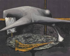 Grisaille Figures I, 1947. Creator: Pulham, Peter Rose (1910-1956)