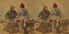 Dutch Fishermen, about 1868. Creator: London Stereoscopic & Photographic Co.