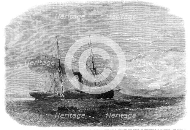 The War in America: the Federal steamer Chesapeake, seized by Confederates..., 1864. Creator: Smyth.