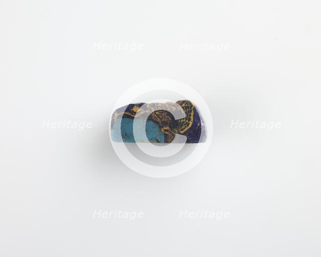 Fragment. Columnar rod and plate mosaic, Ptolemaic Dynasty or Roman Period, 305 BCE-14 CE. Creator: Unknown.