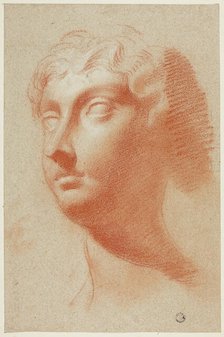 Female Head, 1666-1712.  Creator: Pietro Dandini.