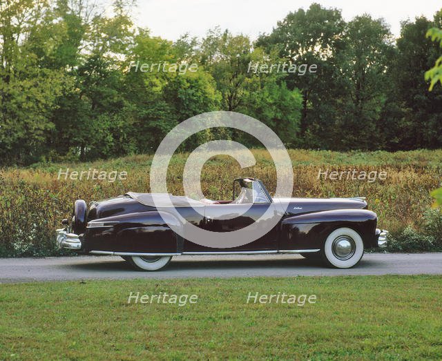1948 Lincoln Continental convertible Mk1. Creator: Unknown.