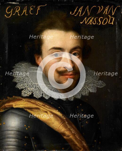 Portrait of Jan the Younger (1583-1638), Count of Nassau-Siegen, c.1614-c.1633. Creator: Workshop of Jan Antonisz van Ravesteyn.