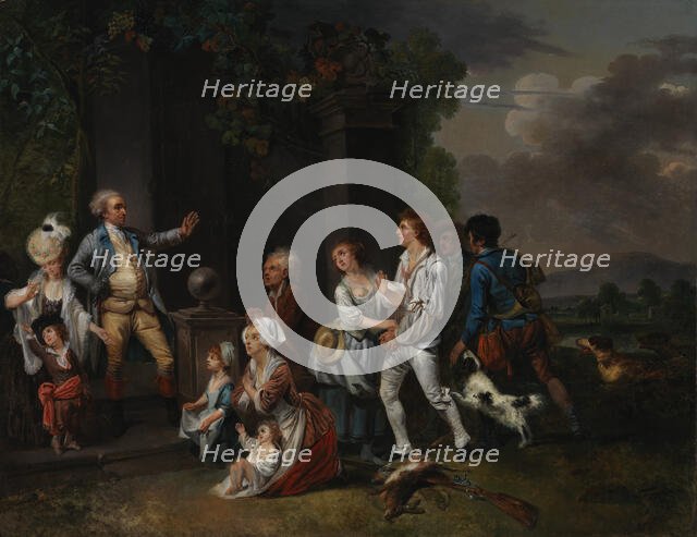 The Poacher Released, c1790. Creator: Charles Benazech.