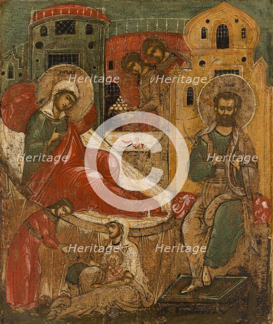 Nativity of the Mother of God, between 1575 and 1600. Creator: Russian School.