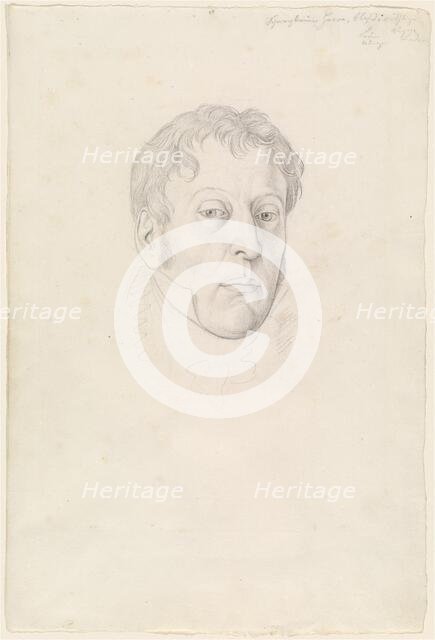 Ottavio Lancellotti, Principe di Lauro, 1828. Creator: Joseph von Fuhrich.