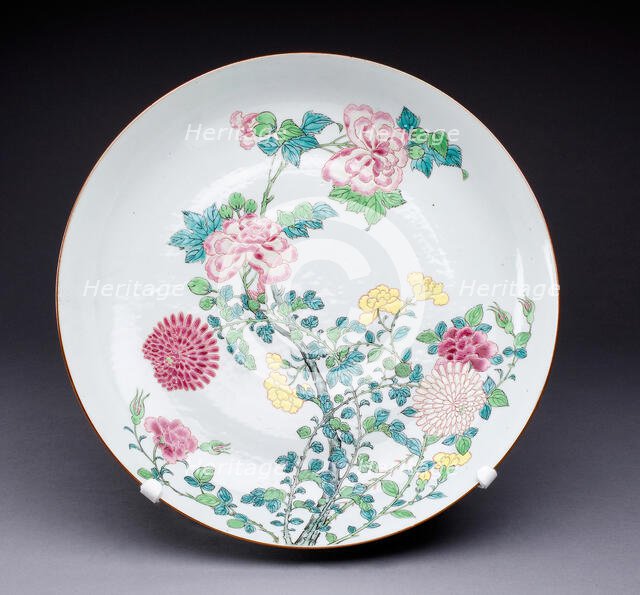 Dish, , c. 1725. Creator: Unknown.