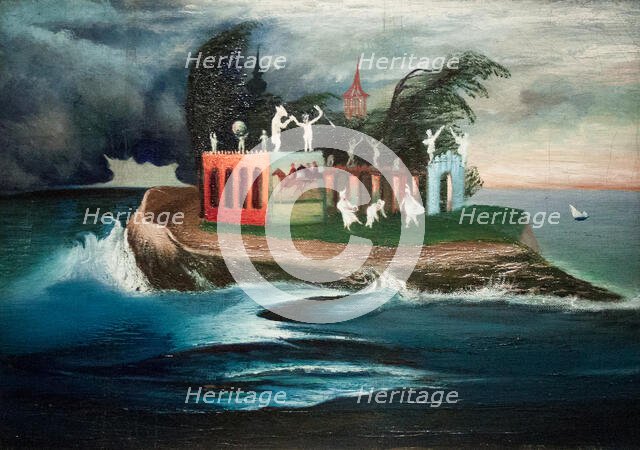 Mysterious Island, c1903. Creator: Kosztka Csontváry, Tivadar (1853-1919).