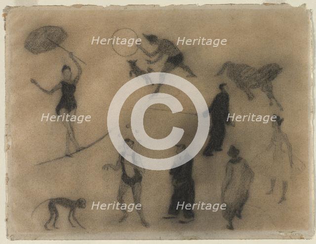 The Circus, 1896. Creator: Henri Gabriel Ibels (French, 1867-1936).