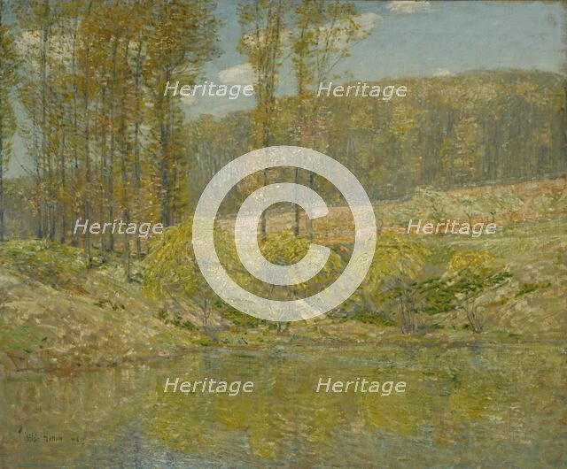 Spring, Navesink Highlands, 1908. Creator: Frederick Childe Hassam.