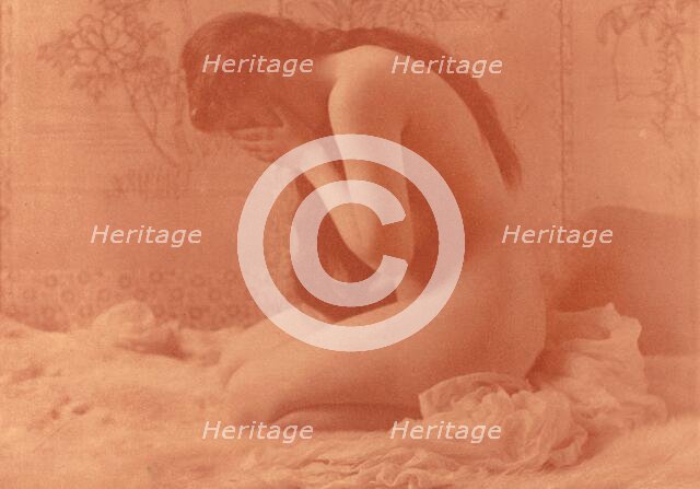 Weeping Magdalen, 1899. Creator: Charles I. Berg.