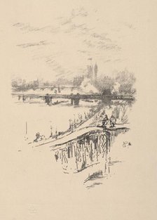 Savoy Pigeons. Creator: James McNeill Whistler (American, 1834-1903).