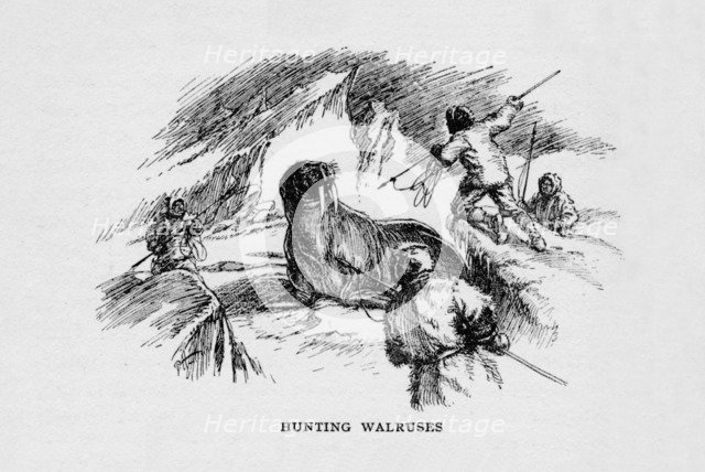 'Hunting Walruses', c1927, (1928). Artist: Unknown.