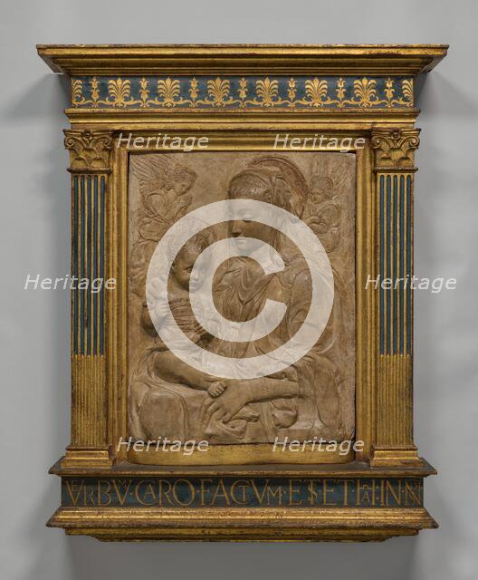 Madonna and Child with Angels, c. 1470. Creator: Unknown.