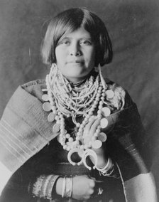 A Zuni girl, c1903. Creator: Edward Sheriff Curtis.