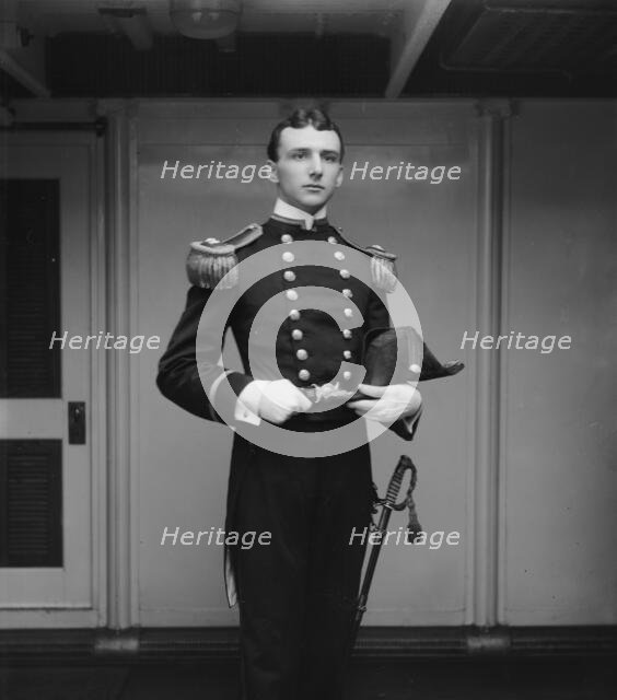 U.S.S. Brooklyn, Mr. Sandoy, between 1896 and 1899. Creator: Unknown.