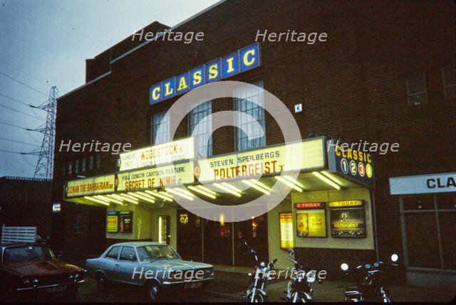 Classic Cinema, Hagley Road West, Quinton, Dudley, 1982. Creator: Norman Walley.