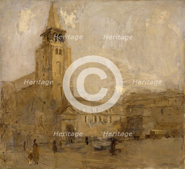 St. Germain des Pres no. II, n.d. Creator: Frank Edwin Scott.