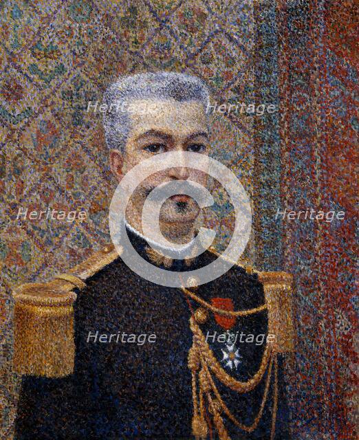 Portrait of Monsieur Pool, 1887. Creator: Albert Dubois-Pillet.