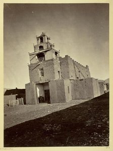 The Church of San Miguel, the Oldest in Santa Fe, N.M., 1873. Creator: Tim O'Sullivan.