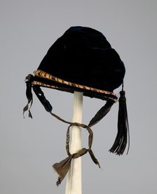 Bonnet, American, ca. 1850. Creator: Unknown.