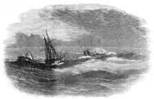 Wrecks off the Katscha, 1854. Creator: Smyth.