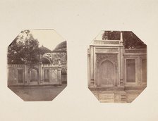 [Doorway to Tomb?], 1850s. Creator: Unknown.