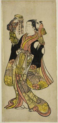 Puppeteer, c. 1730. Creator: Okumura Toshinobu.