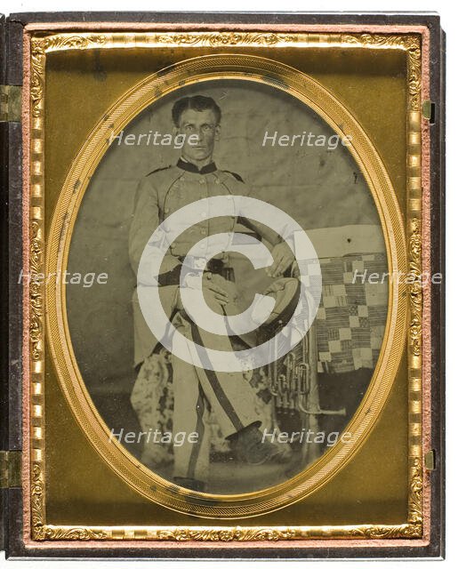 Untitled (Confederate Officer), 1860s. Creator: Unknown.