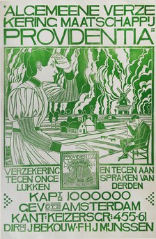 Algemeene Verzekering Maatschappij Providentia, c1900. Creator: Molkenboer, Theo (Theodorus) (1871-1920).